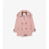 Gabardina Fitzrovia corta de algodón ligero Trench Coat