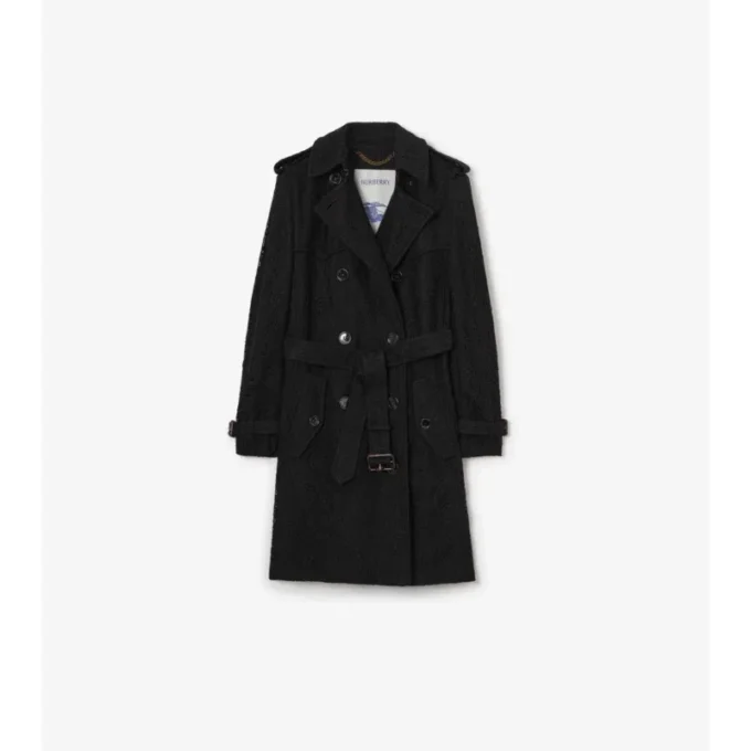 Gabardina Foxfield de largo medio con encaje de cachemira