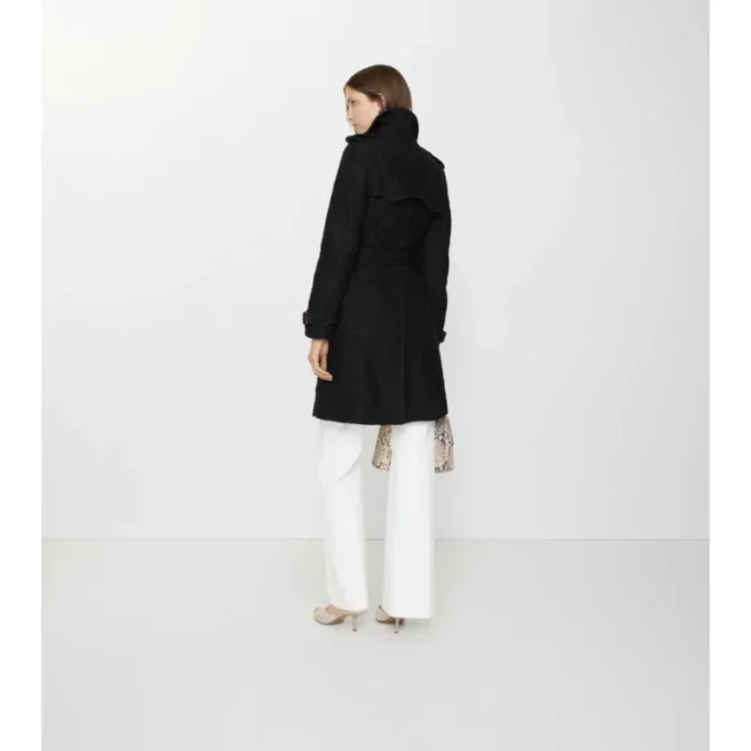 Gabardina Foxfield de largo medio con encaje de cachemira