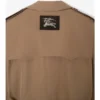 Gabardina Foxfield larga de algodón y seda
