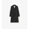 Gabardina Foxfield larga de mezcla de nailon con estampado geométrico