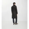 Gabardina Foxfield larga de mezcla de nailon con estampado geométrico