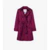 Gabardina Foxfield larga de seda
