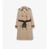 Gabardina Foxfield larga de seda y algodón