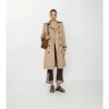 Gabardina Foxfield larga de seda y algodón