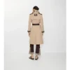 Gabardina Foxfield larga de seda y algodón