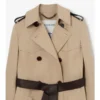 Gabardina Foxfield larga de seda y algodón