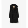 Gabardina Kensington de tafetán de largo medio