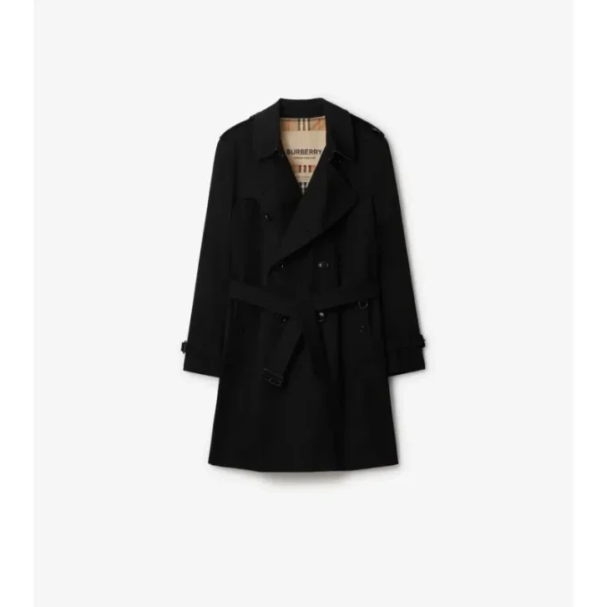 Gabardina Kensington Heritage Trench Coat de largo medio