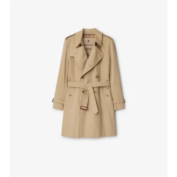 Gabardina Kensington Heritage Trench Coat de largo medio