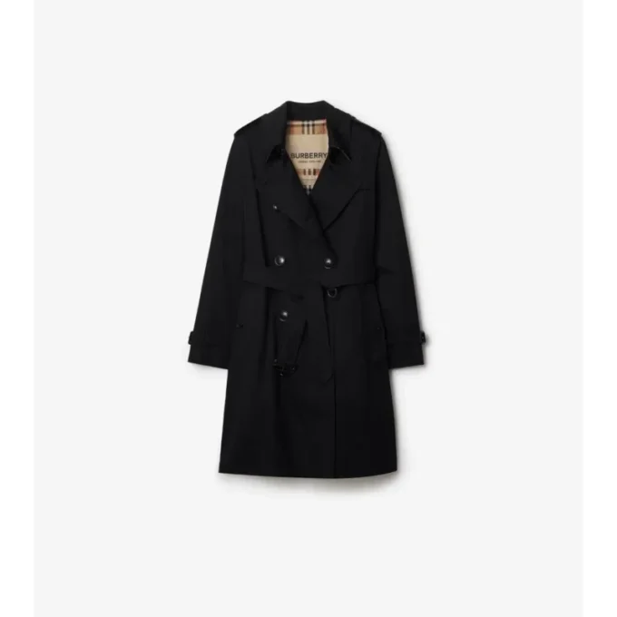Gabardina Kensington Heritage Trench Coat de largo medio