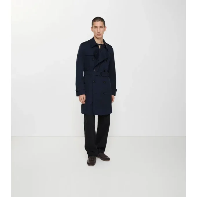 Gabardina Kensington Heritage Trench Coat de largo medio