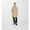 Gabardina Kensington Heritage Trench Coat de largo medio