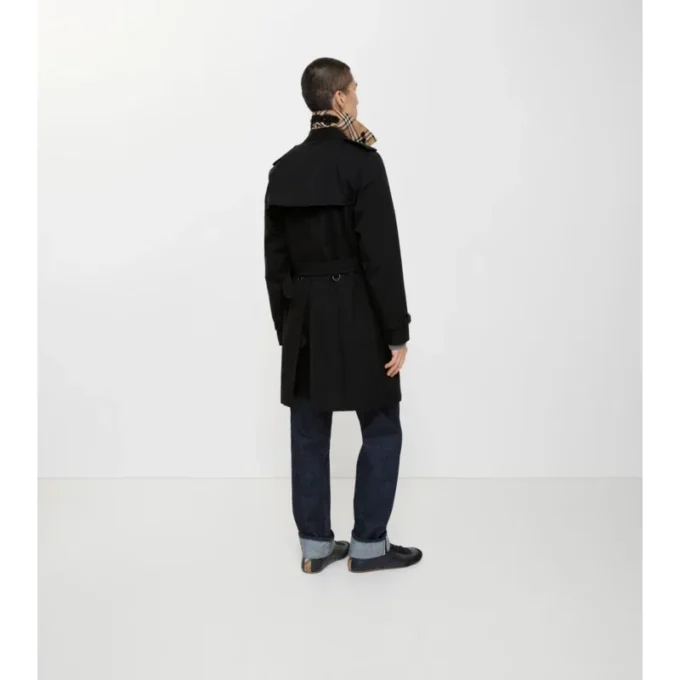 Gabardina Kensington Heritage Trench Coat de largo medio