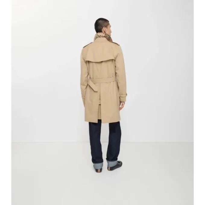 Gabardina Kensington Heritage Trench Coat de largo medio