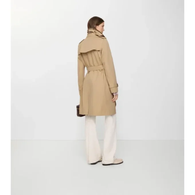 Gabardina Kensington Heritage Trench Coat de largo medio