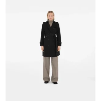 Gabardina Kensington ligera de largo medio