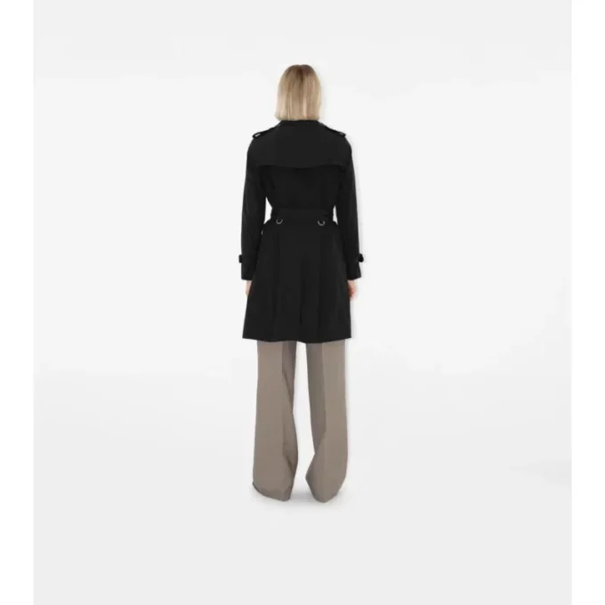 Gabardina Kensington ligera de largo medio