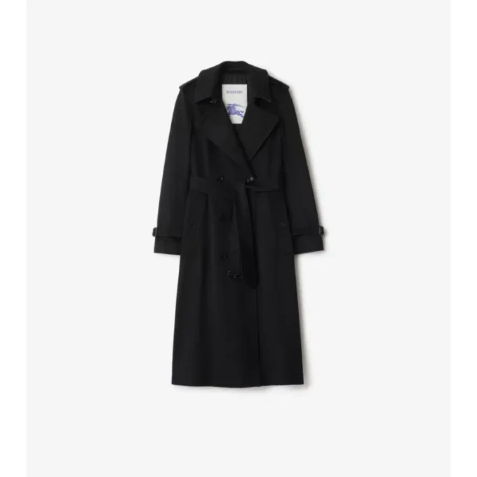 Gabardina larga de cachemira Kensington Trench Coat