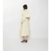 Gabardina larga de lona Trerose Trench Coat