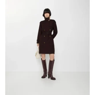 Gabardine Castleford de largo medio Trench Coat