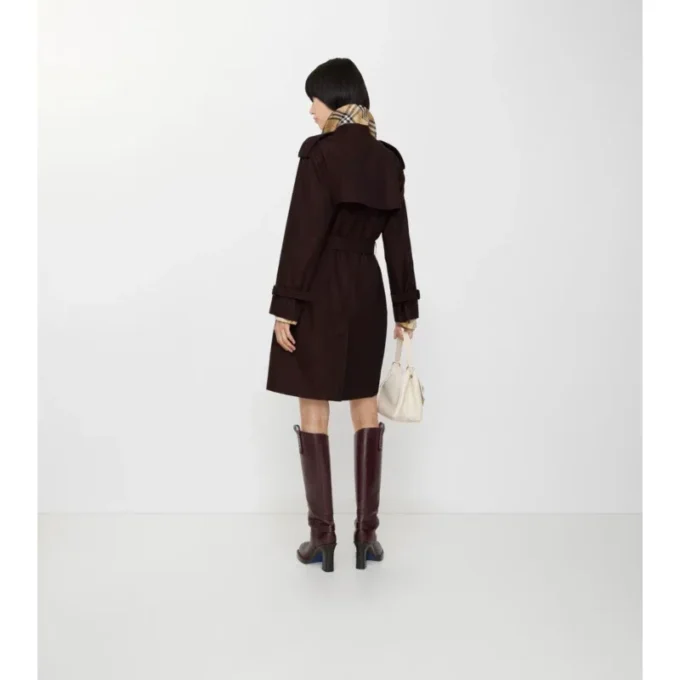 Gabardine Castleford de largo medio Trench Coat
