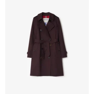 Gabardine Kensington de longitud media