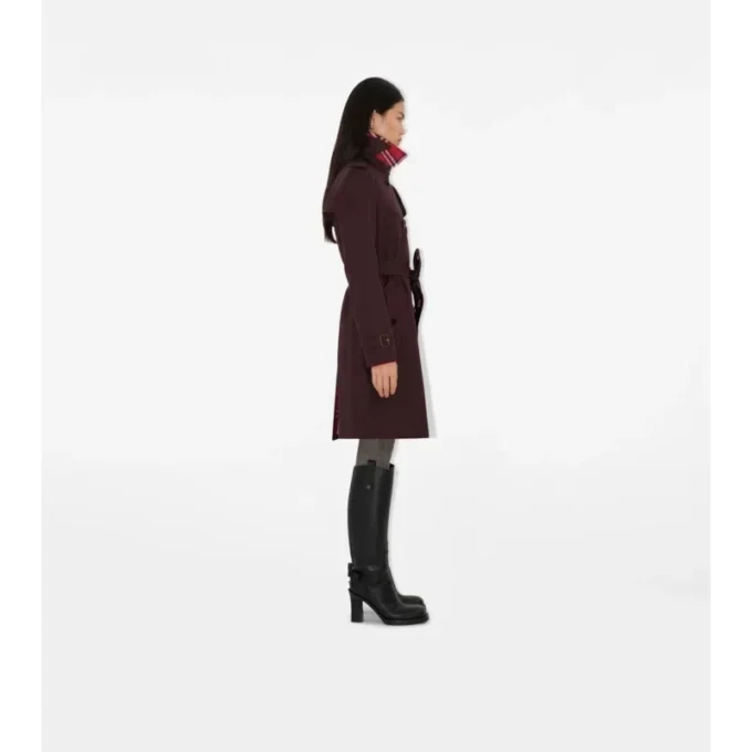 Gabardine Kensington de longitud media
