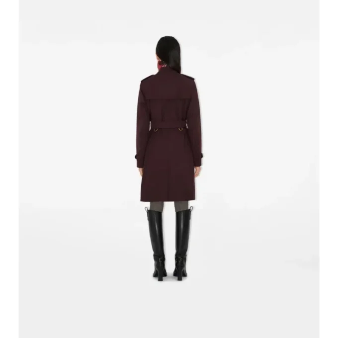 Gabardine Kensington de longitud media