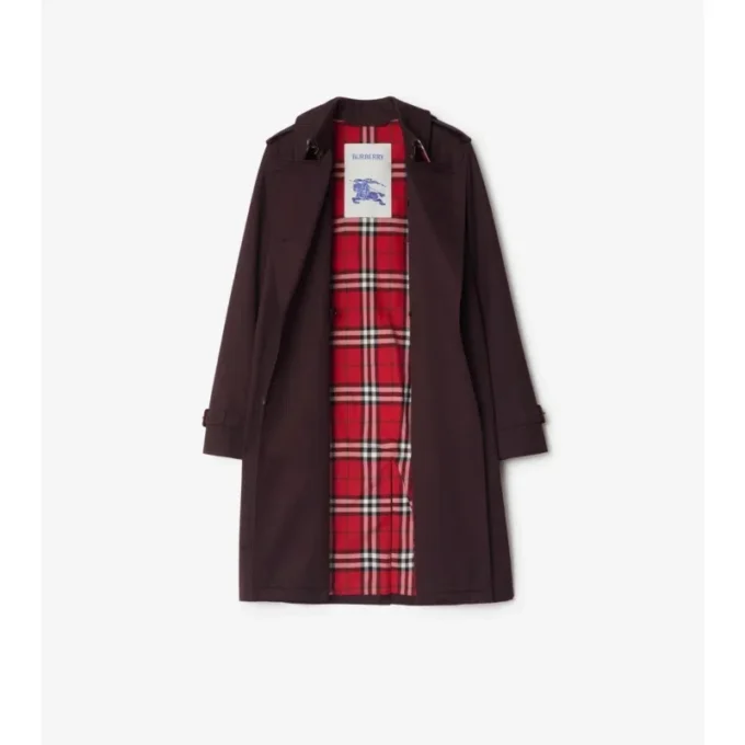 Gabardine Kensington de longitud media