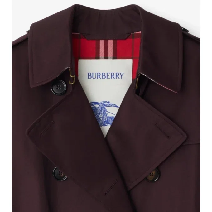 Gabardine Kensington de longitud media