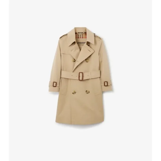 Gabardine Trench Coat