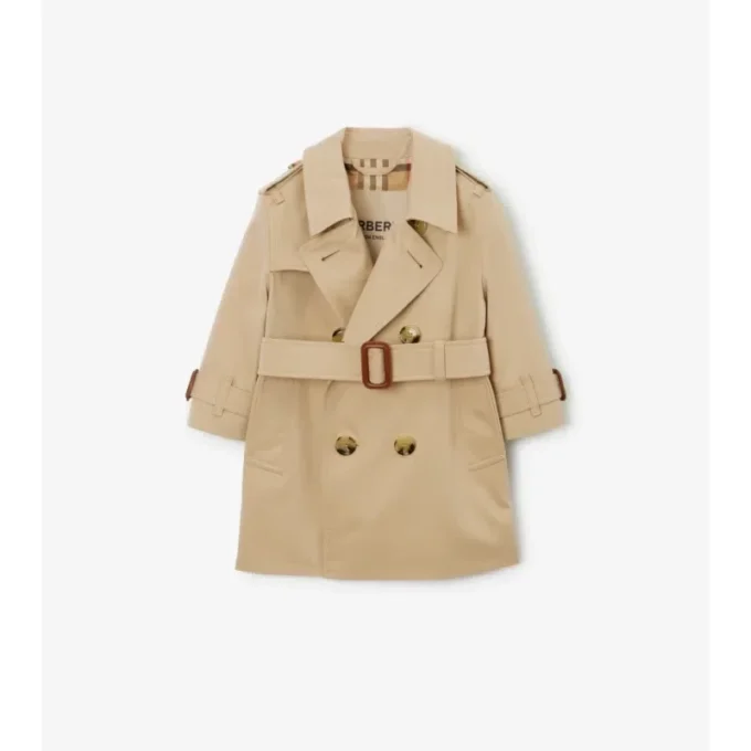 Gabardine Trench Coat