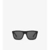 Gafas de sol cuadradas con estampado de cuadros en relieve