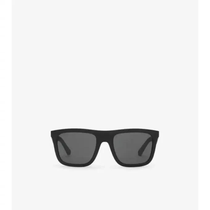 Gafas de sol cuadradas con estampado de cuadros en relieve