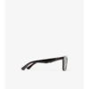 Gafas de sol cuadradas con estampado de cuadros en relieve