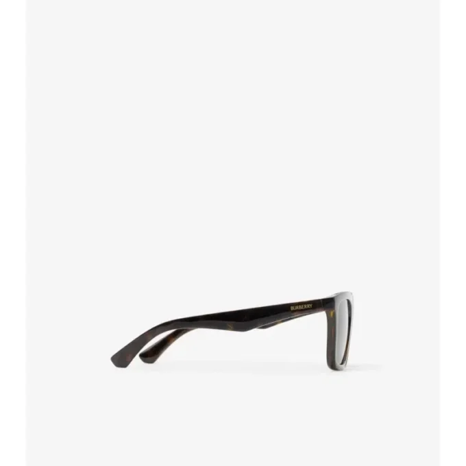 Gafas de sol cuadradas con estampado de cuadros en relieve