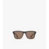 Gafas de sol cuadradas con estampado de cuadros texturizados