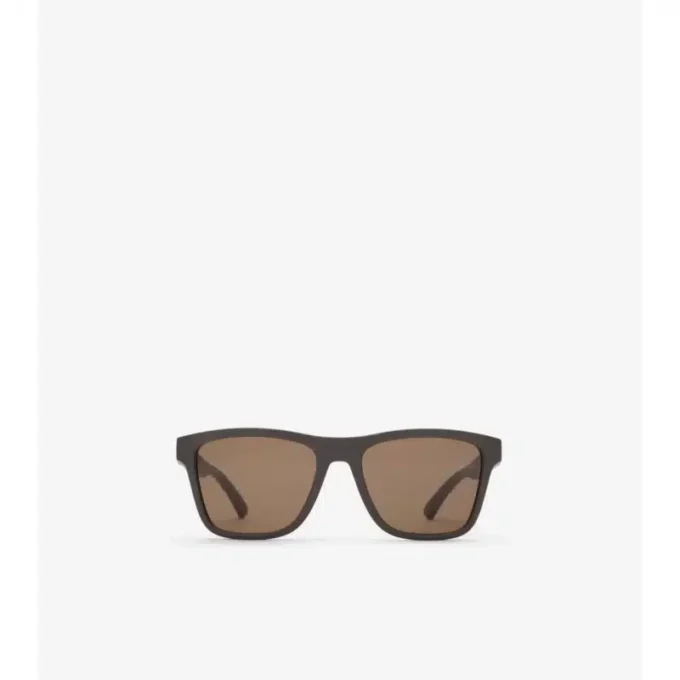 Gafas de sol cuadradas con estampado de cuadros texturizados