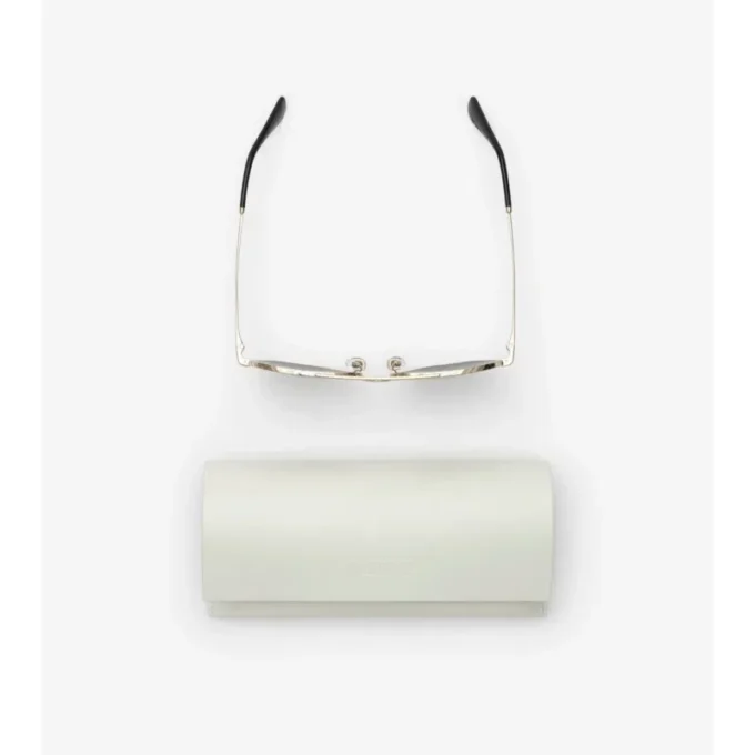 Gafas de sol de aviador con estampado metalizado