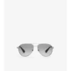Gafas de sol de aviador con montura metálica 