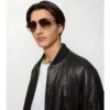 Gafas de sol de aviador con montura metálica 