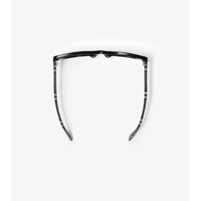 Gafas de sol polarizadas con montura cuadrada y estampado Tubular Check