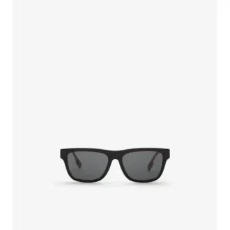 Gafas de sol rectangulares a cuadros
