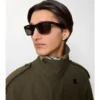 Gafas de sol rectangulares con logotipo 