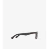 Gafas de sol rectangulares con logotipo 