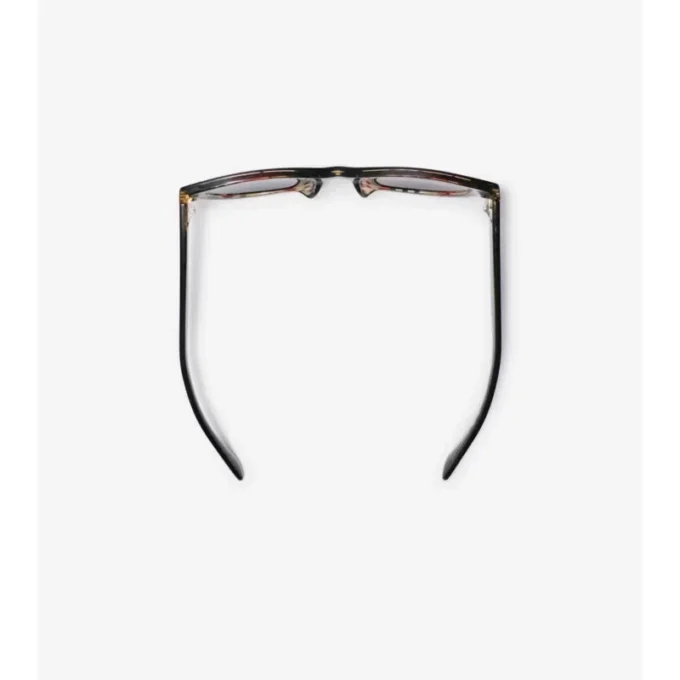 Gafas de sol redondas con estampado de cuadros