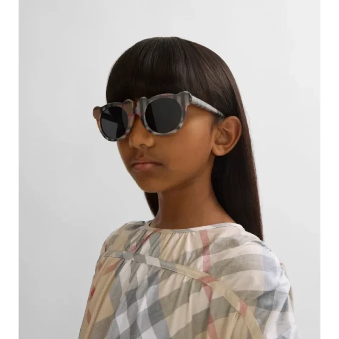 Gafas de sol Teddy Bear con estampado de cuadros