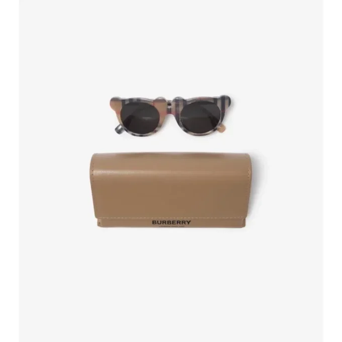 Gafas de sol Teddy Bear con estampado de cuadros