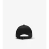 Gorra de béisbol de Gabardine con logotipo en cursiva y estampado de cuadros